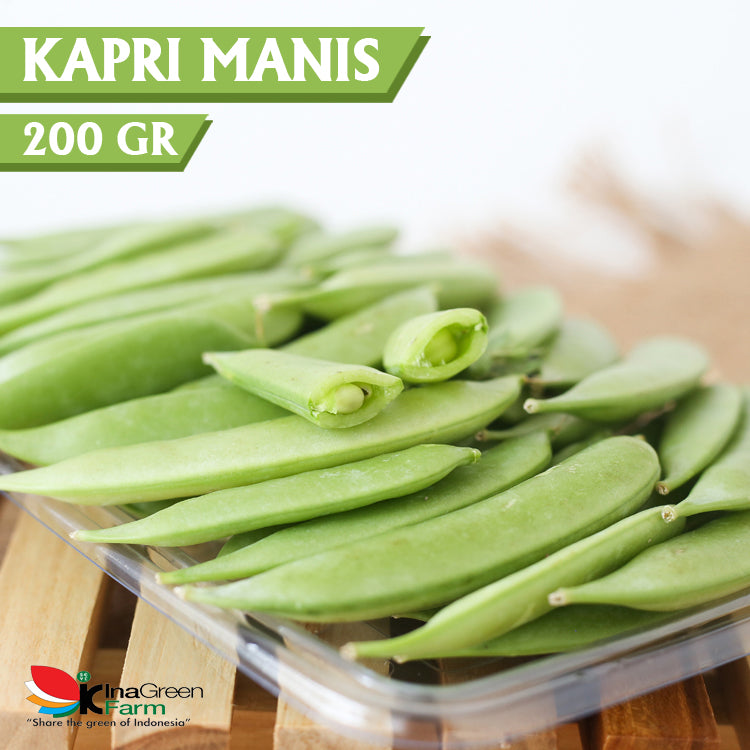 Inagreen Farm Bandung Kapri Manis Fresh 200 Gram