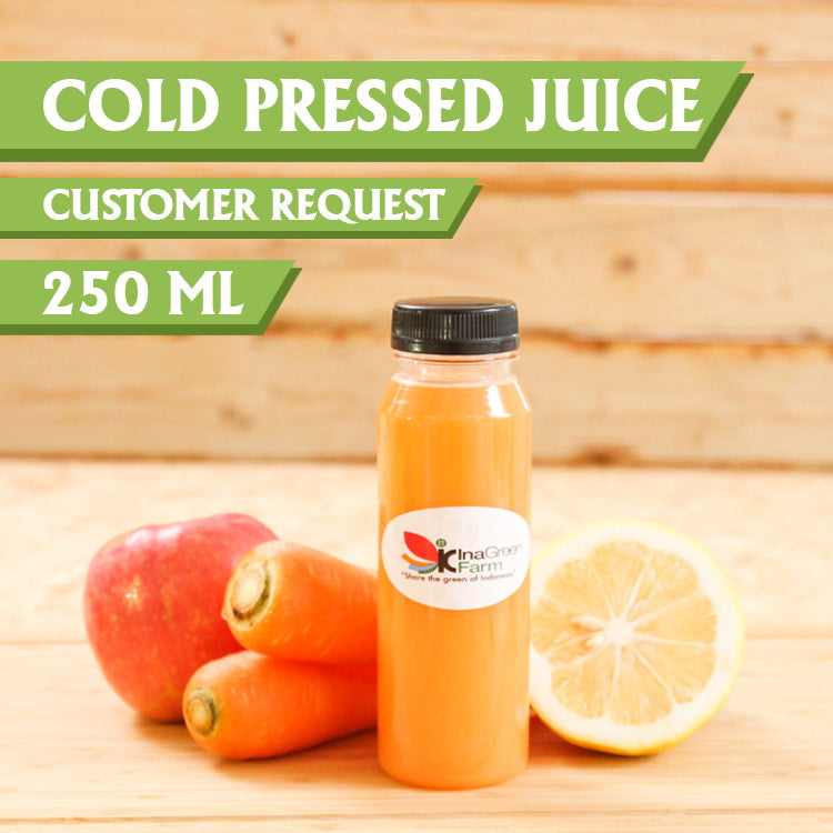Inagreen Farm Bandung Cold Pressed Juice 250 ml (Customer request)
