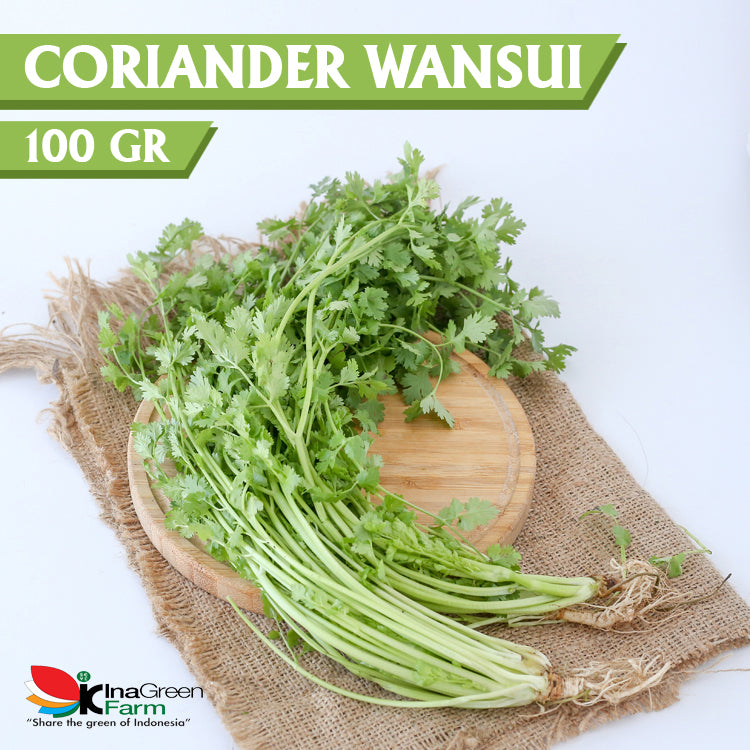 Inagreen Farm Bandung Wansui Coriander Organik 100 Gram
