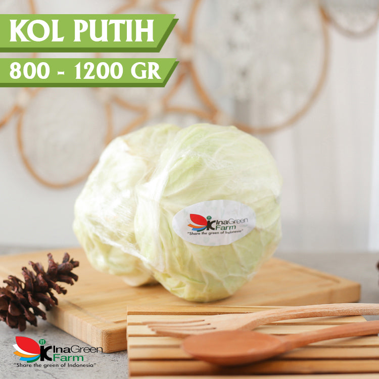 Inagreen Farm Bandung Sayur Kol Putih Segar