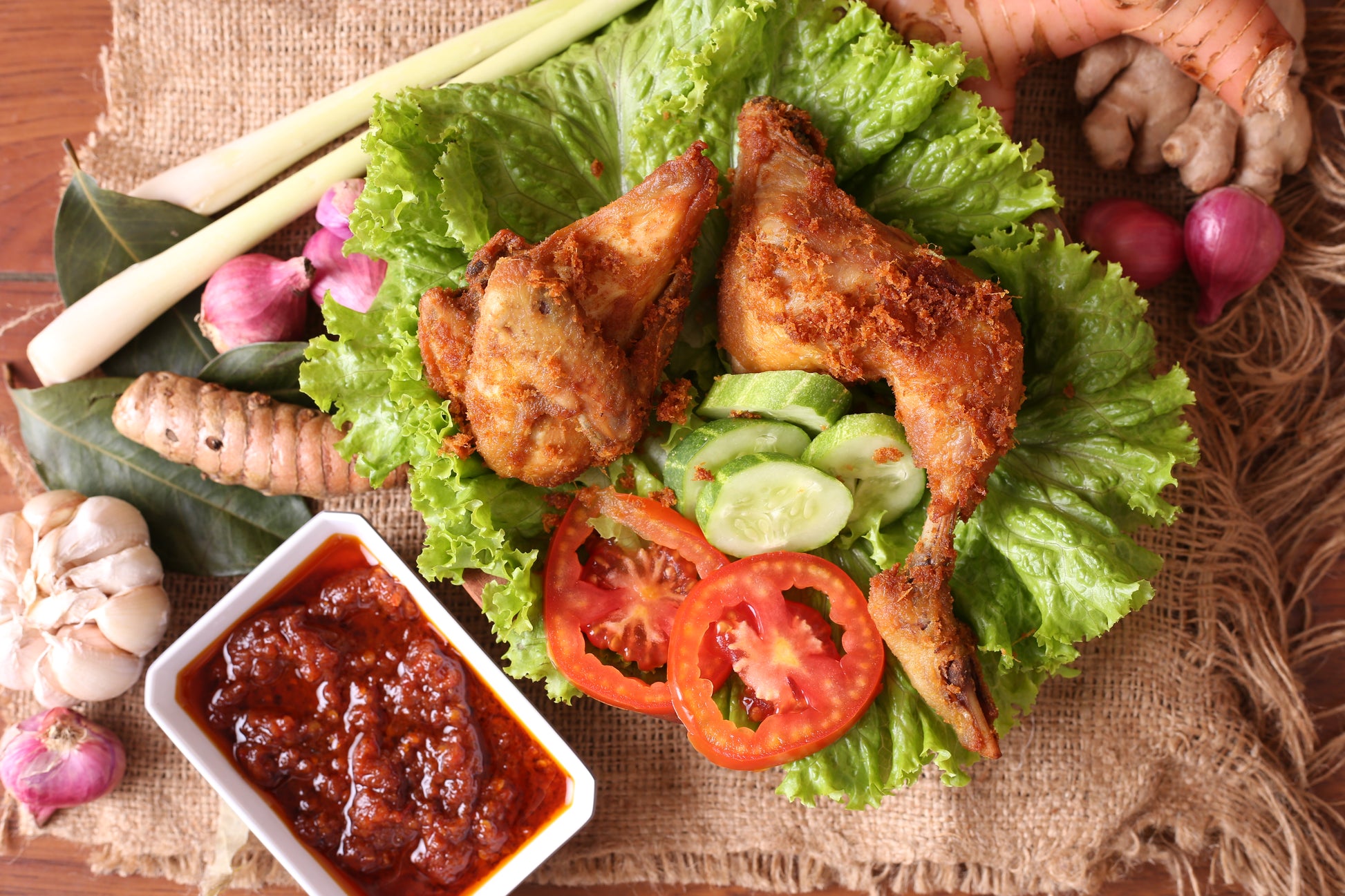 Ayam Ungkep/Marinasi Bumbu Kuning Inagreen