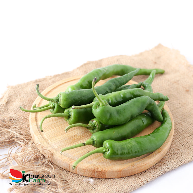 Inagreen Farm Bandung Cabe Hijau Besar Tanjung 250 Gram