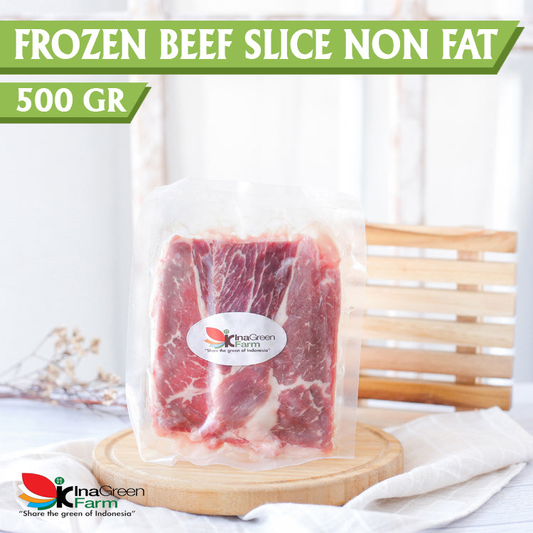 Inagreen Farm Bandung Frozen AUS Beef Slice No Fat