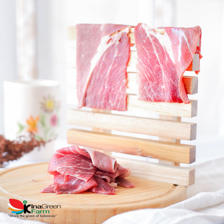 Inagreen Farm Bandung Frozen AUS Beef Slice No Fat