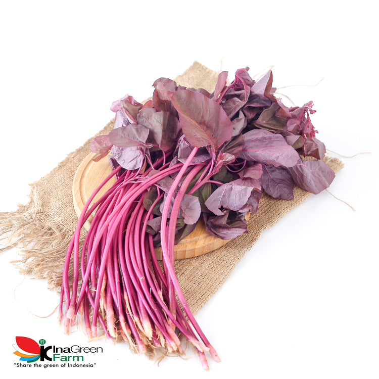 Inagreen Farm Bandung Sayur Bayam Merah Organik 250 Gram