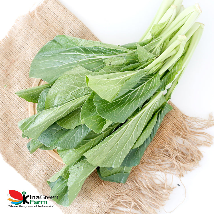Inagreen Farm Bandung Sayur Caisim Organik 250 Gram