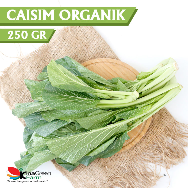 Inagreen Farm Bandung Sayur Caisim Organik 250 Gram