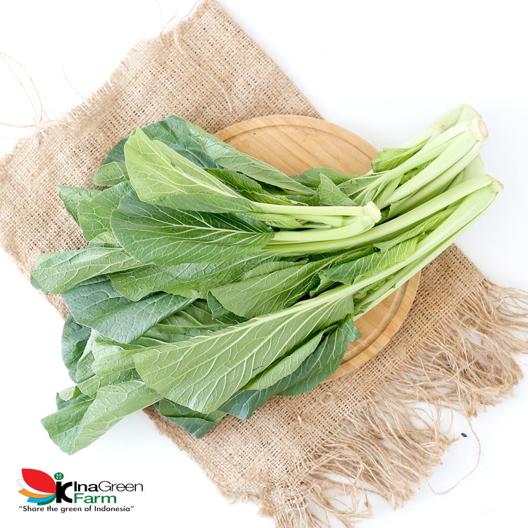 Inagreen Farm Bandung Sayur Caisim Organik 250 Gram