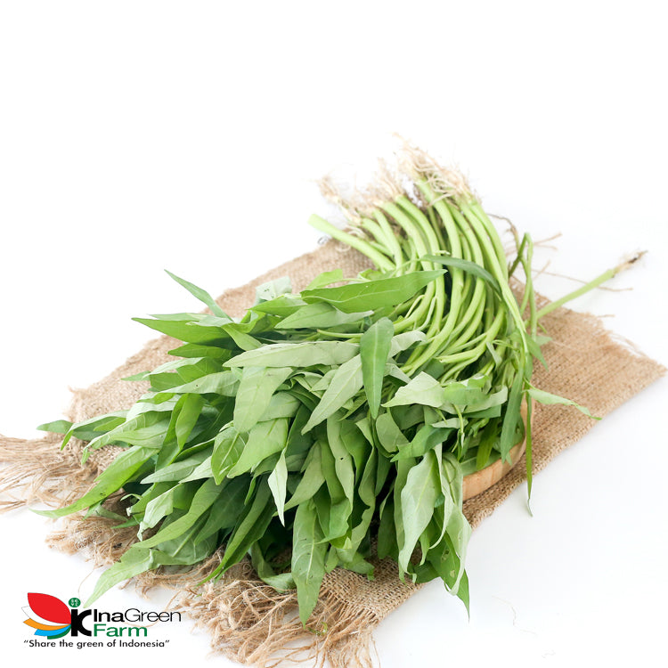 Inagreen Farm Bandung Sayur Kangkung Darat Organik 250 Gram