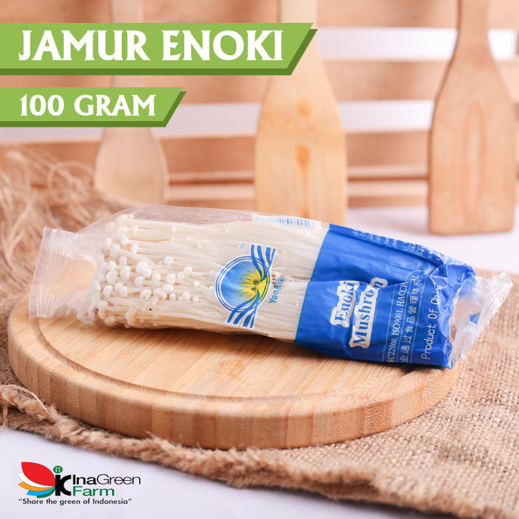 Inagreen Farm Bandung Jamur Enoki 100 Gram
