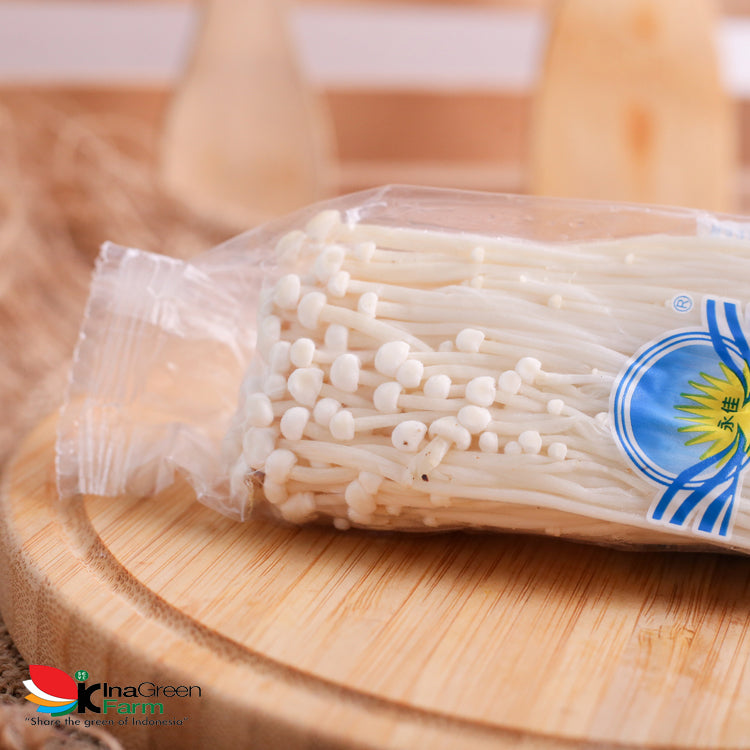 Inagreen Farm Bandung Jamur Enoki 100 Gram
