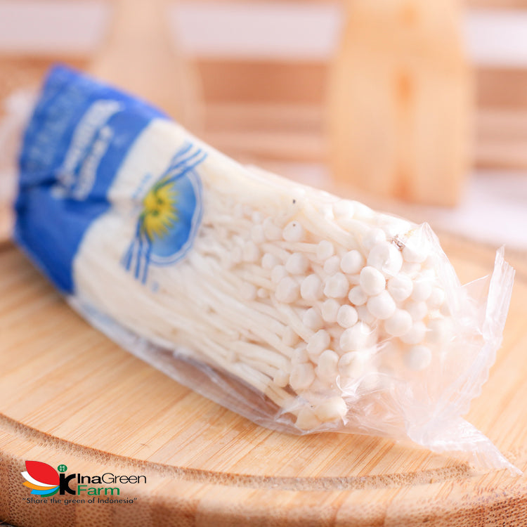 Inagreen Farm Bandung Jamur Enoki 100 Gram