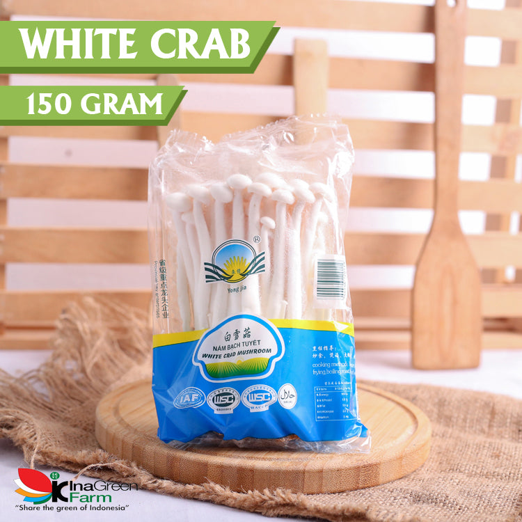 Inagreen Farm Bandung Jamur White Crab 150 Gram