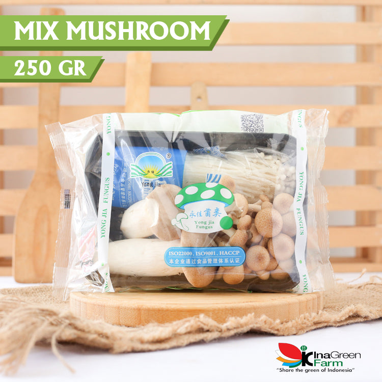 Inagreen Farm Bandung Mix Mushroom 250 Gram