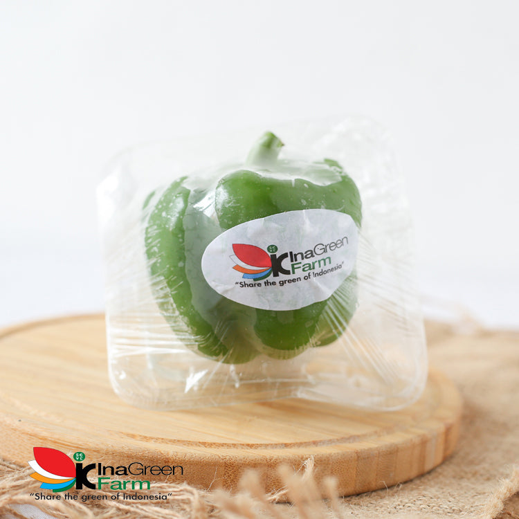 Inagreen Farm Bandung Sayur Paprika Hijau