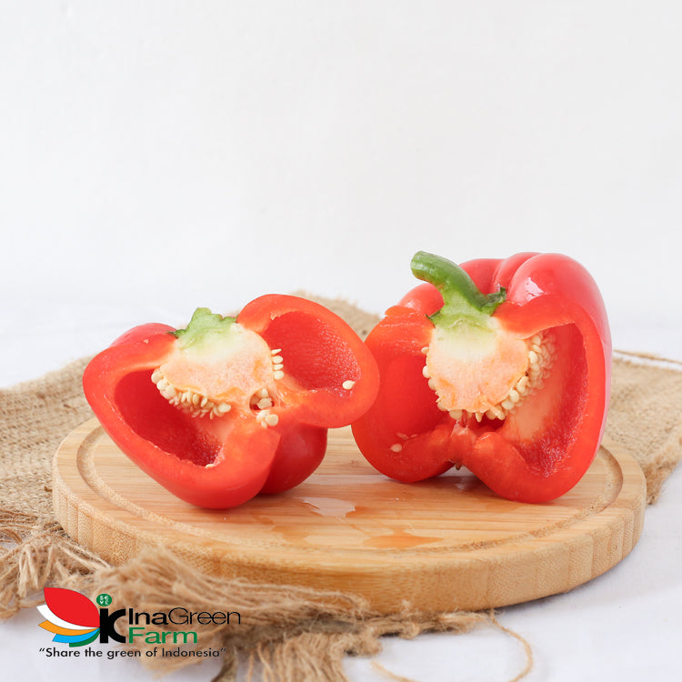Inagreen Farm Bandung Sayur Paprika Merah