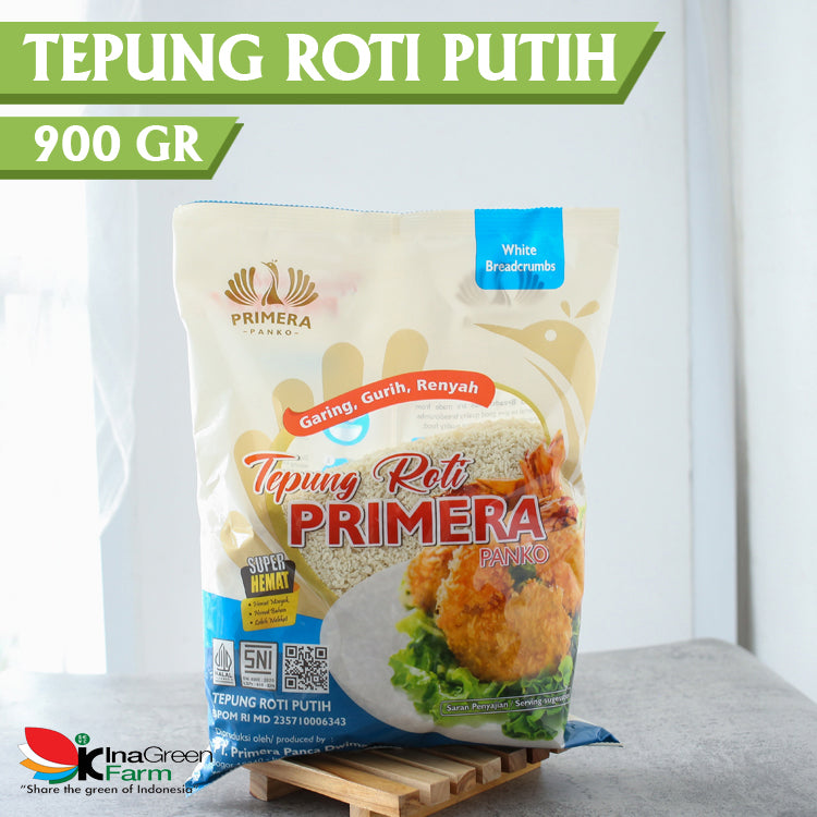 Primera Panko Tepung Roti Putih/White Breadcrumbs Inagreen
