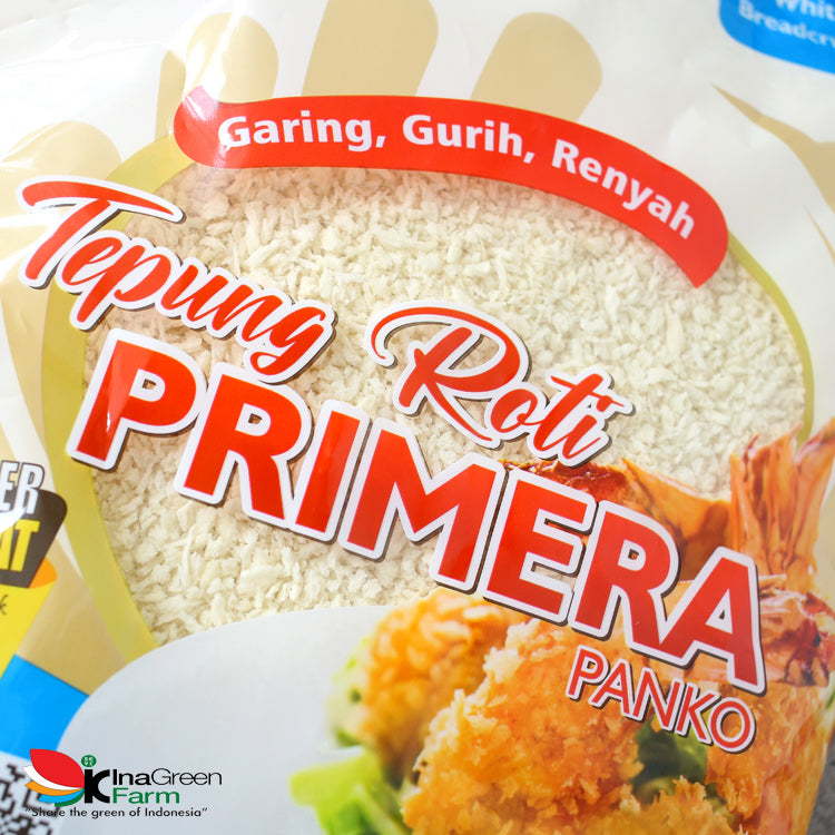 Primera Panko Tepung Roti Putih/White Breadcrumbs Inagreen