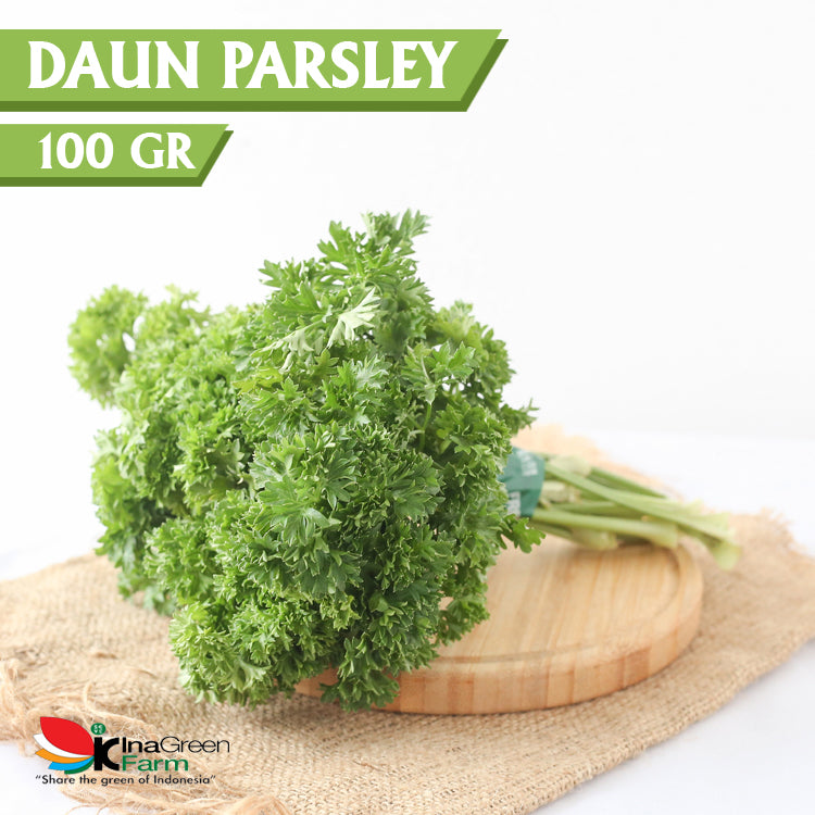 Inagreen Farm Bandung Daun Parsley Fresh 100 Gram