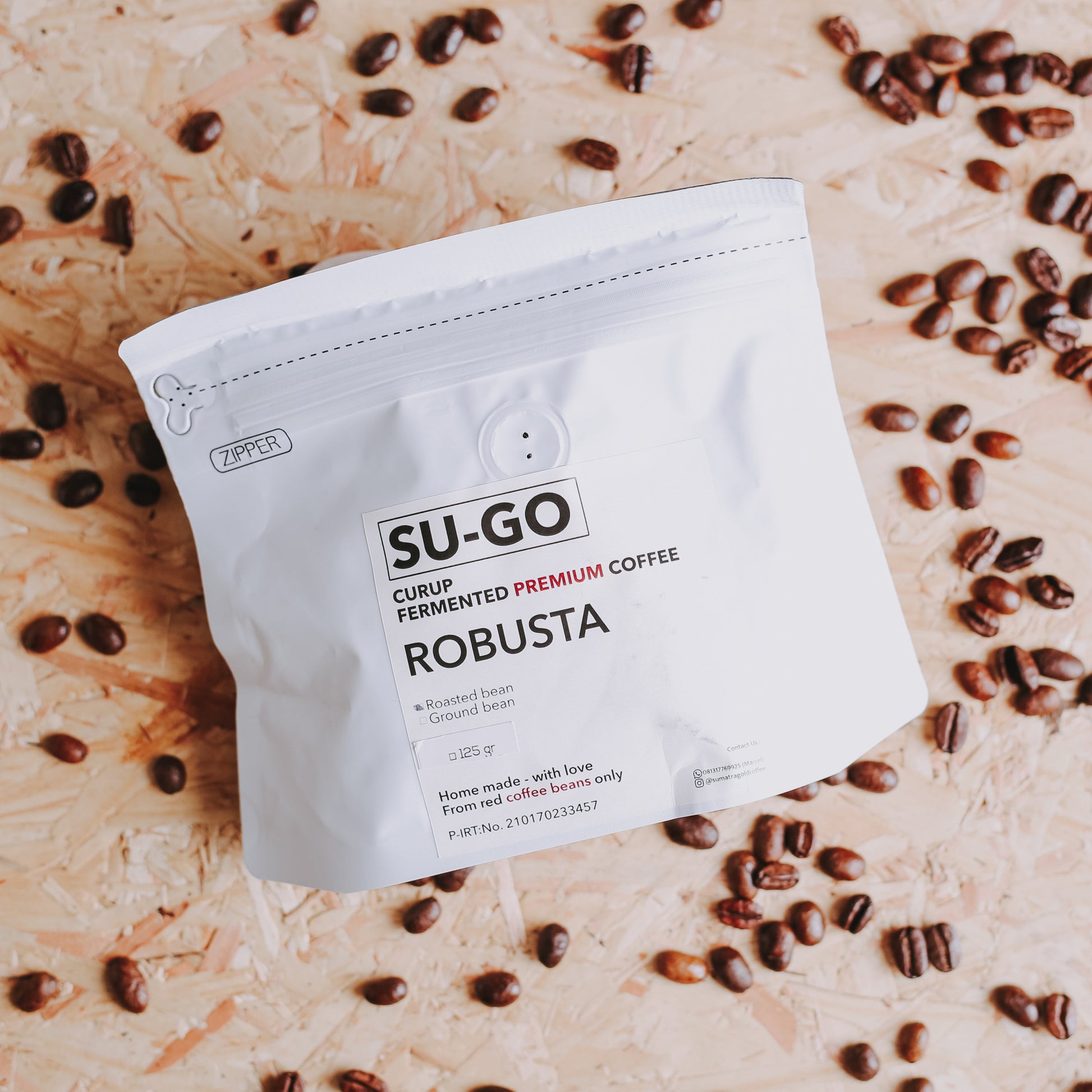 Inagreen Farm Bandung SU-GO Curup Robusta Fermented Premium Coffee
