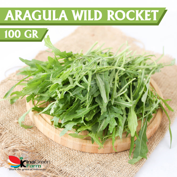 Inagreen Farm Bandung Arugula Wild Rocket Fresh 100 Gram