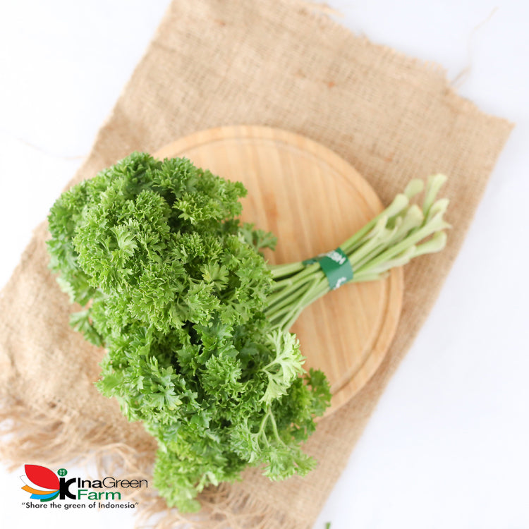 Inagreen Farm Bandung Daun Parsley Fresh 100 Gram
