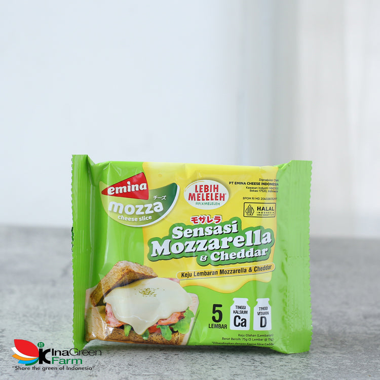 Emina Keju Slice Mozzarella Inagreen
