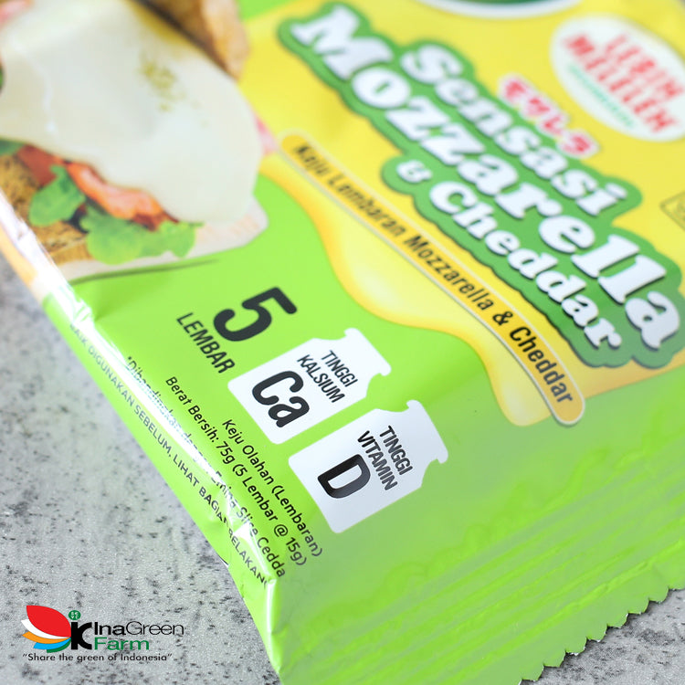 Emina Keju Slice Mozzarella Inagreen