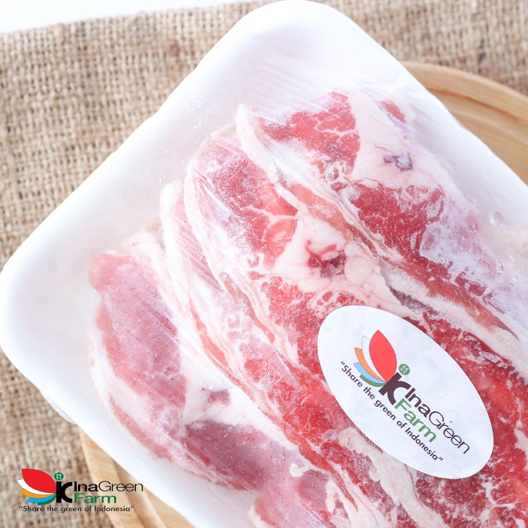 Inagreen Farm Bandung Frozen AUS Beef Slice Brisket