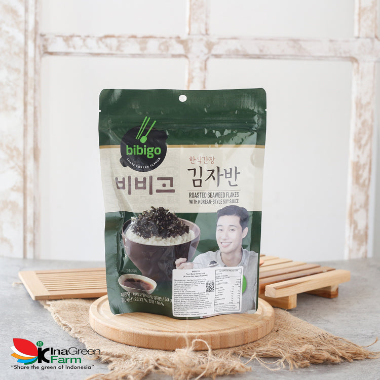 Inagreen Farm Bandung BIBIGO Nori Rasa Kecap Asin 50 Gram