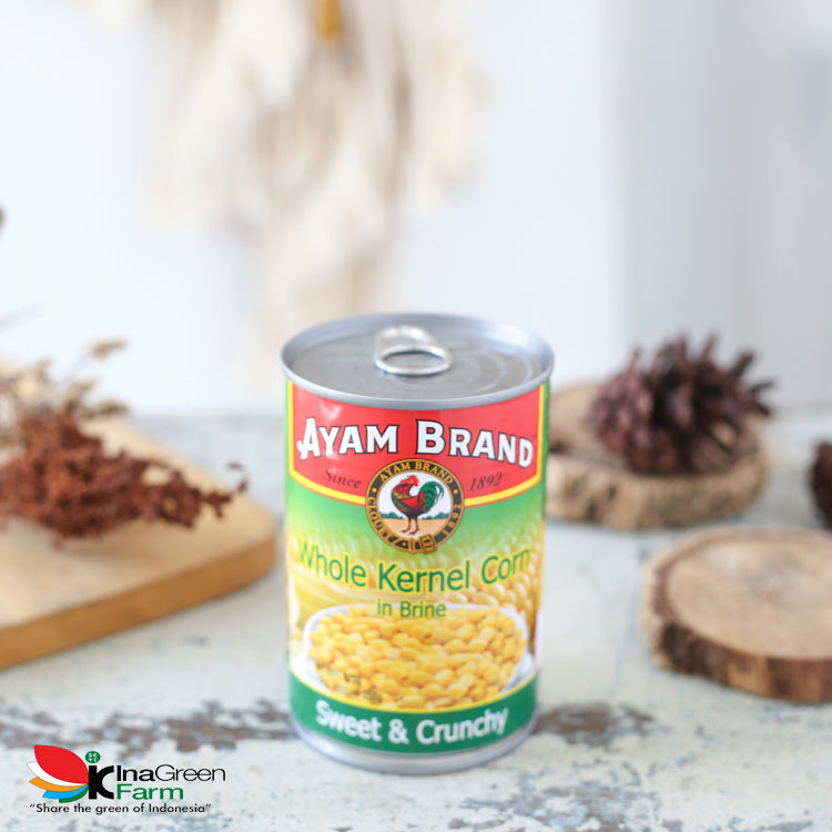 Inagreen Farm Bandung Ayam Brand Jagung Manis Pipil Kaleng 425gr