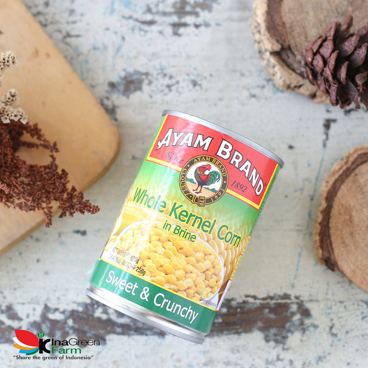 Inagreen Farm Bandung Ayam Brand Jagung Manis Pipil Kaleng 425gr