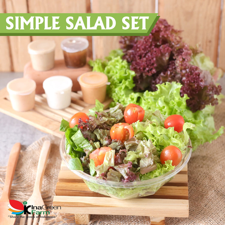 Inagreen Farm Bandung Simple Salad Set Sahabat Inagreen