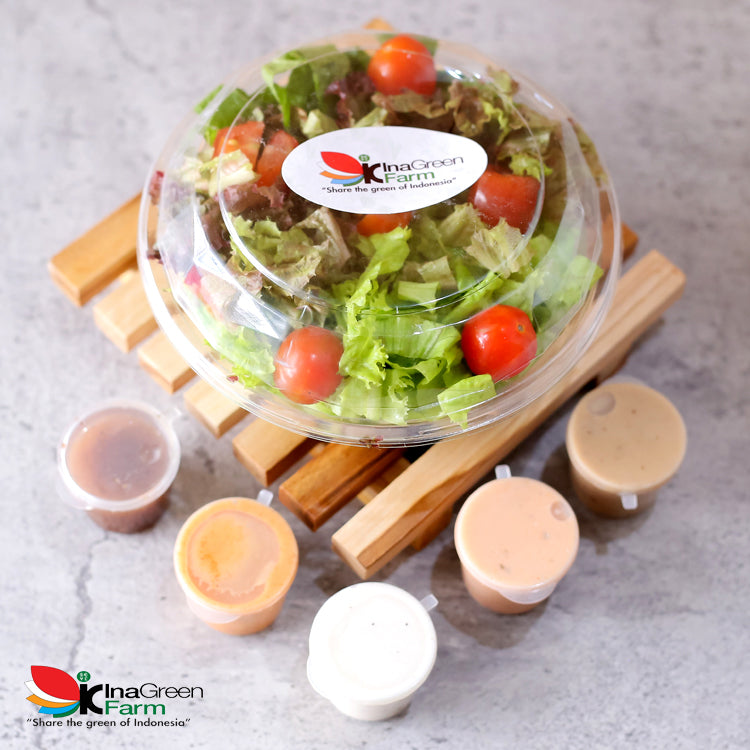 Inagreen Farm Bandung Simple Salad Set Sahabat Inagreen