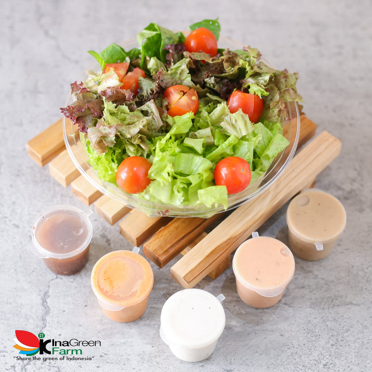 Inagreen Farm Bandung Simple Salad Set Sahabat Inagreen