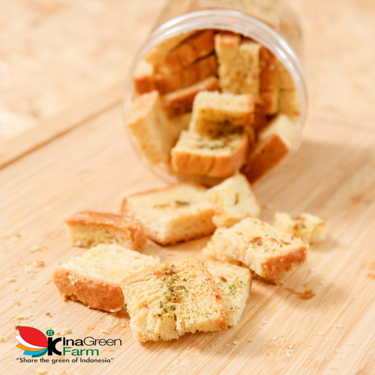 Inagreen Farm Bandung Premium Croutons Garlic untuk Salad