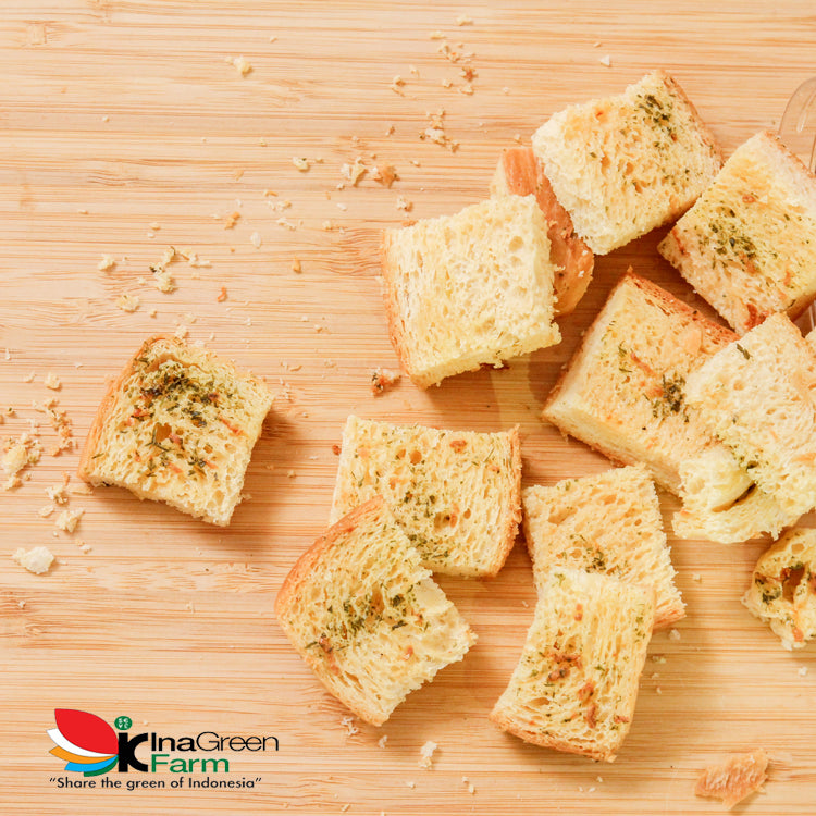Inagreen Farm Bandung Premium Croutons Garlic untuk Salad