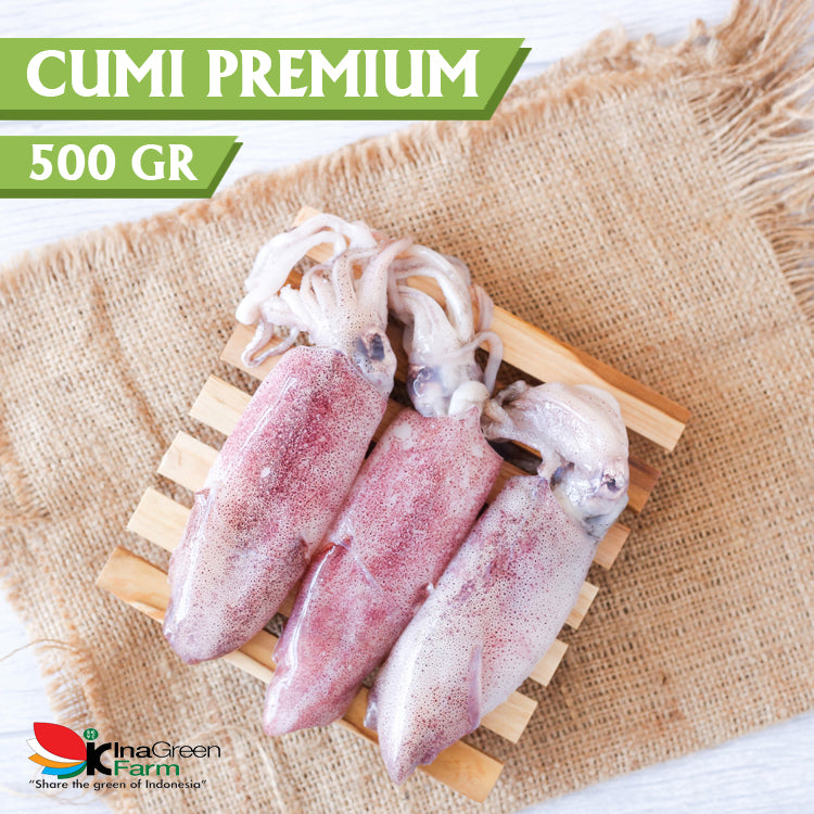 Inagreen Farm Bandung Cumi Premium 500 Gram