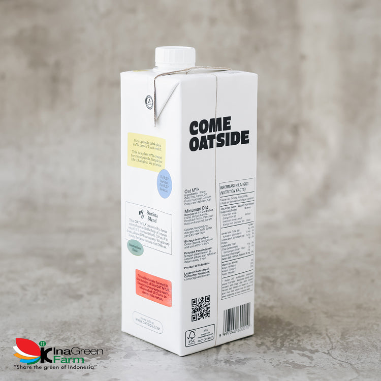 Oatside Oat Milk Barista Blend 1000 ml Inagreen Bandung