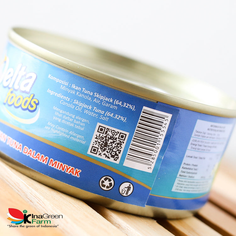 Ikan Tuna Kaleng Delta Foods Inagreen