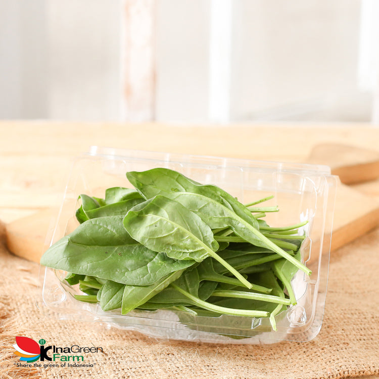 Inagreen Farm Bandung Baby Spinach Organik 100 Gram