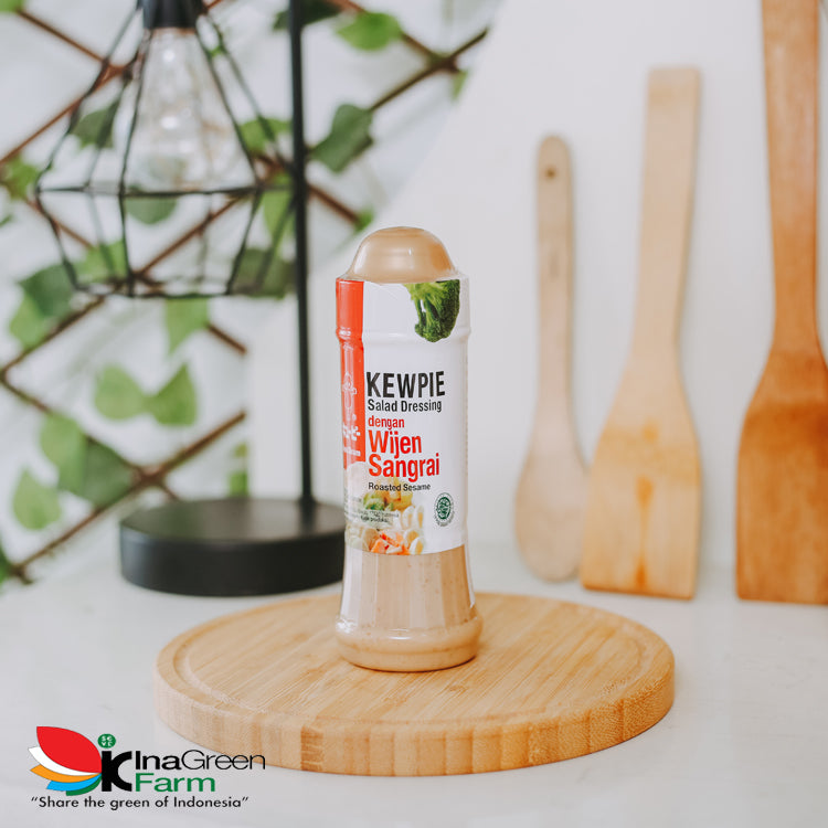 Inagreen Farm Bandung Salad Dressing dengan Wijen Sangrai Kewpie 200 ml