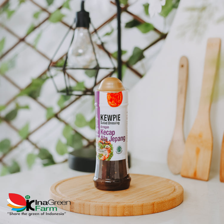 Inagreen Farm Bandung Salad Dressing dengan Kecap Ala Jepang Kewpie 200 ml