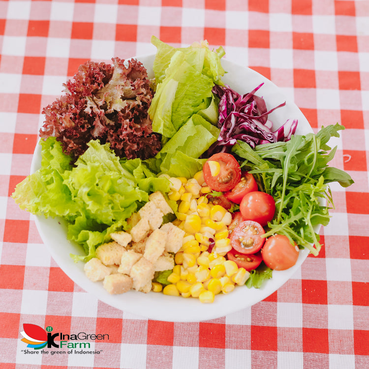 Inagreen Farm Bandung Paket Promo Salad Kewpie