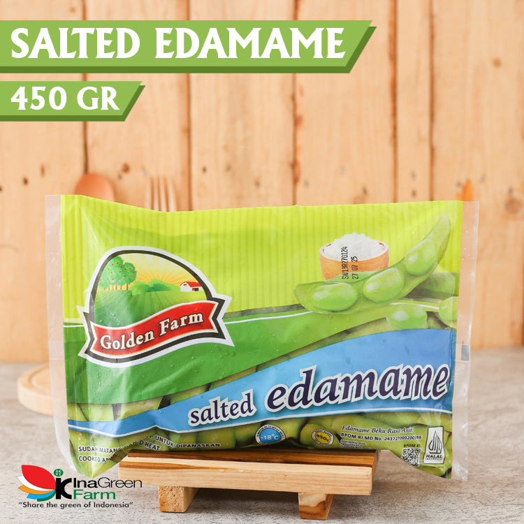 Inagreen Farm Bandung Salted Edamame Golden Farm