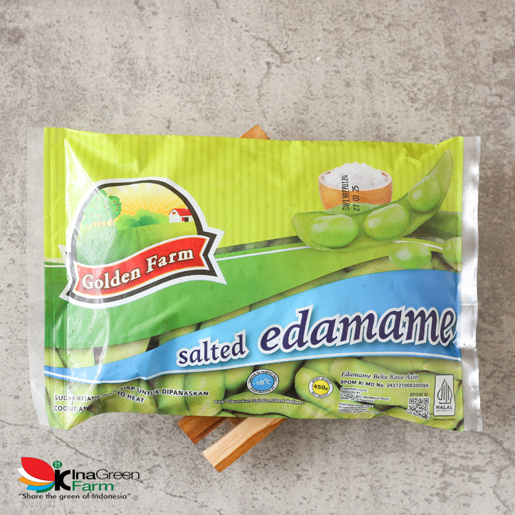 Inagreen Farm Bandung Salted Edamame Golden Farm