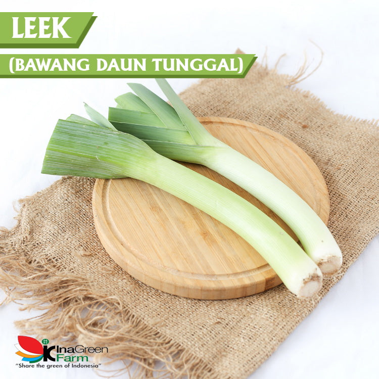 Inagreen Farm Bandung Leek / Bawang Daun Prei / Bawang Daun Tunggal