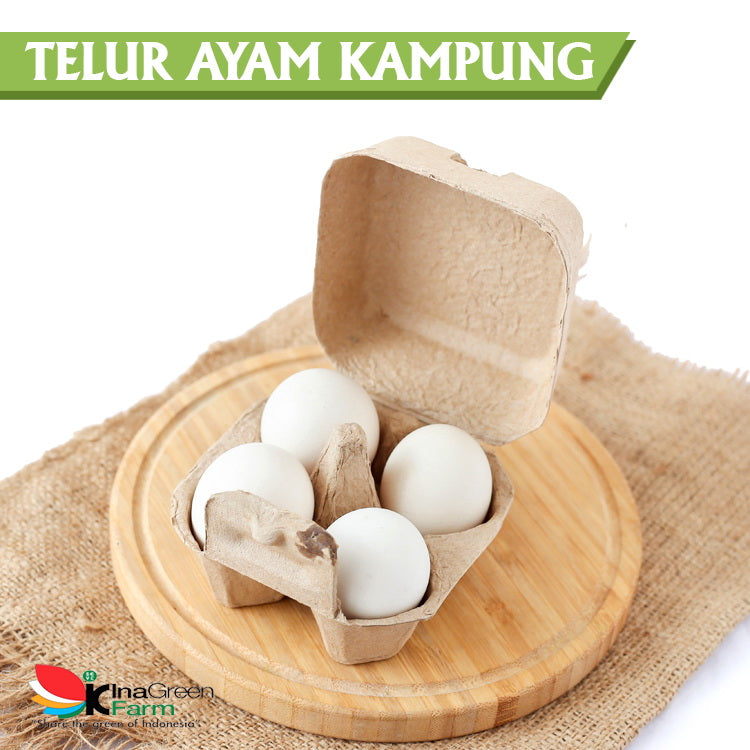Inagreen Farm Bandung Telur Ayam Kampung Premium Omega 3