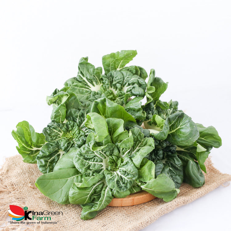 Inagreen Farm Bandung Sayur Pakcoy mini / Naibai Organik 250 Gram