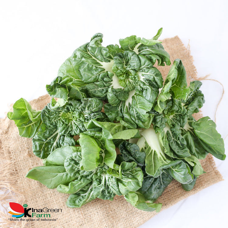 Inagreen Farm Bandung Sayur Pakcoy mini / Naibai Organik 250 Gram